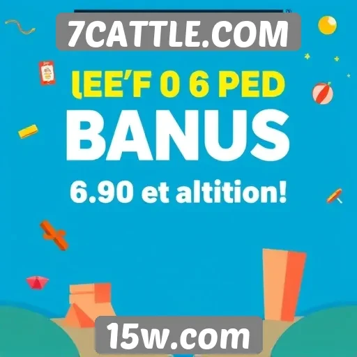 Promoções e bônus disponíveis no 7CATTLE.COM